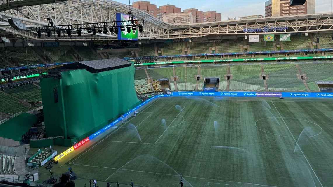 Como foi a ‘operação de guerra’ que liberou Allianz para Palmeiras x Botafogo antes de show de Roberto Carlos