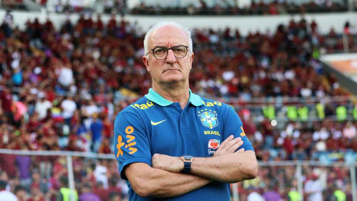 Dorival se diz satisfeito com atuação do Brasil e lamenta falta de sorte: ‘O goleiro da Venezuela teve noite fantástica’