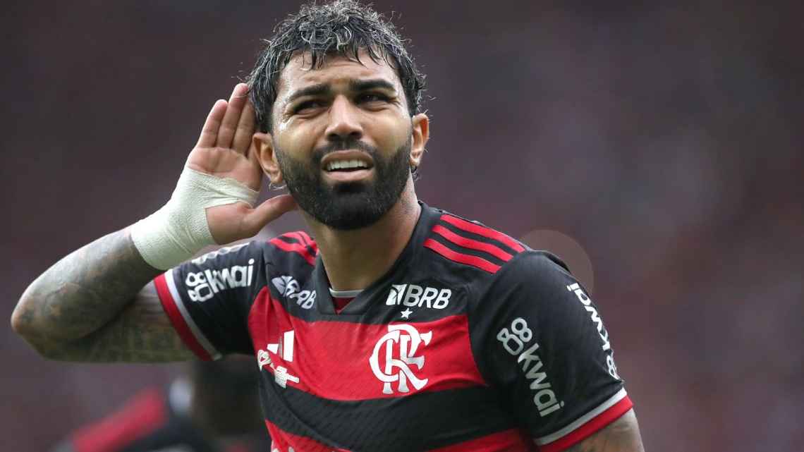 Gabigol faz post nas redes sociais após ser tirado de jogo pelo Flamengo: ‘Decisão unilateral’