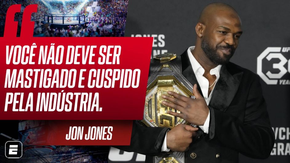 Jon Jones vai se aposentar? À ESPN, lutador se compara a Jordan e LeBron e abre o jogo: ‘Quando é o suficiente?’