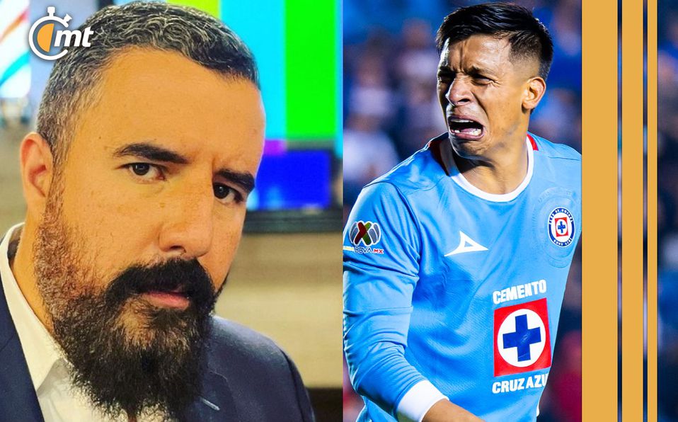 ¿Recadito a su ex? Álvaro Morales advierte que Cruz Azul ‘se está cayendo’