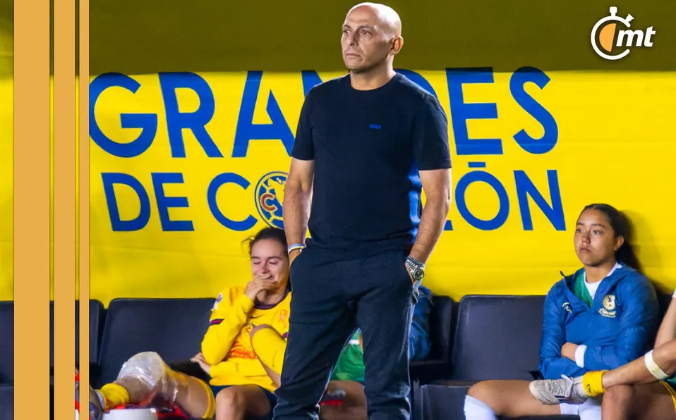 DT de América Femenil lanza mensaje tras eliminación vs. Tigres: ‘Mis jugadoras no pierden tiempo’