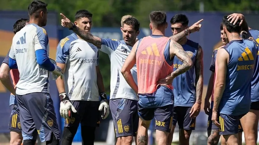 Los cambios que prepararía Gago en Boca, con varios jugadores en observación