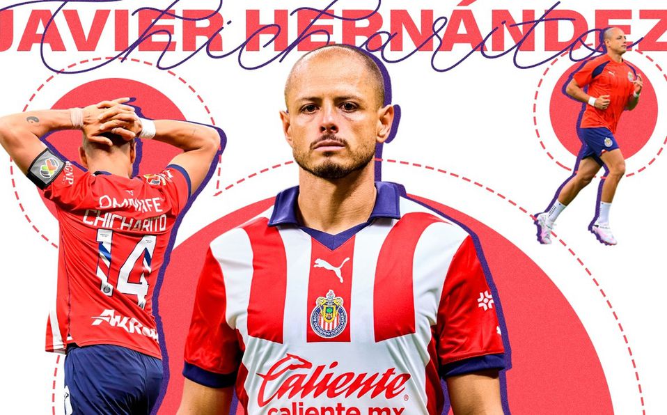 La pesadilla de Chicharito en Chivas: en 8 meses solo ha jugado 18 de cada 90 minutos