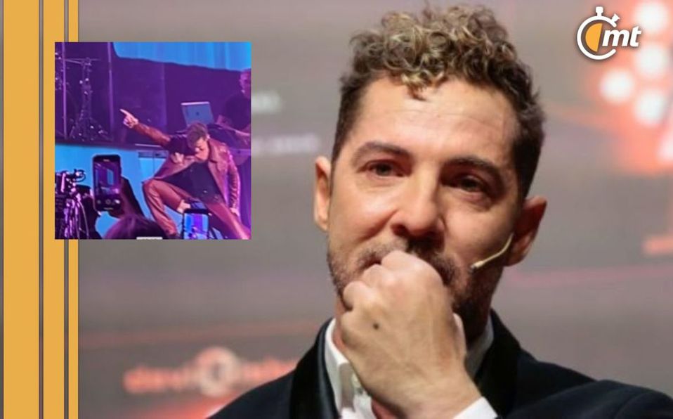 David Bisbal vive incómodo momento en pleno concierto: ¡Se le rompe el pantalón en el escenario!