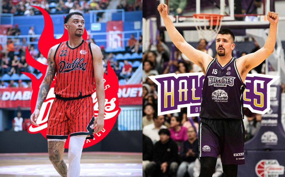 Halcones de Xalapa y Diablos Rojos del México jugarán la final de la LNBP 2024