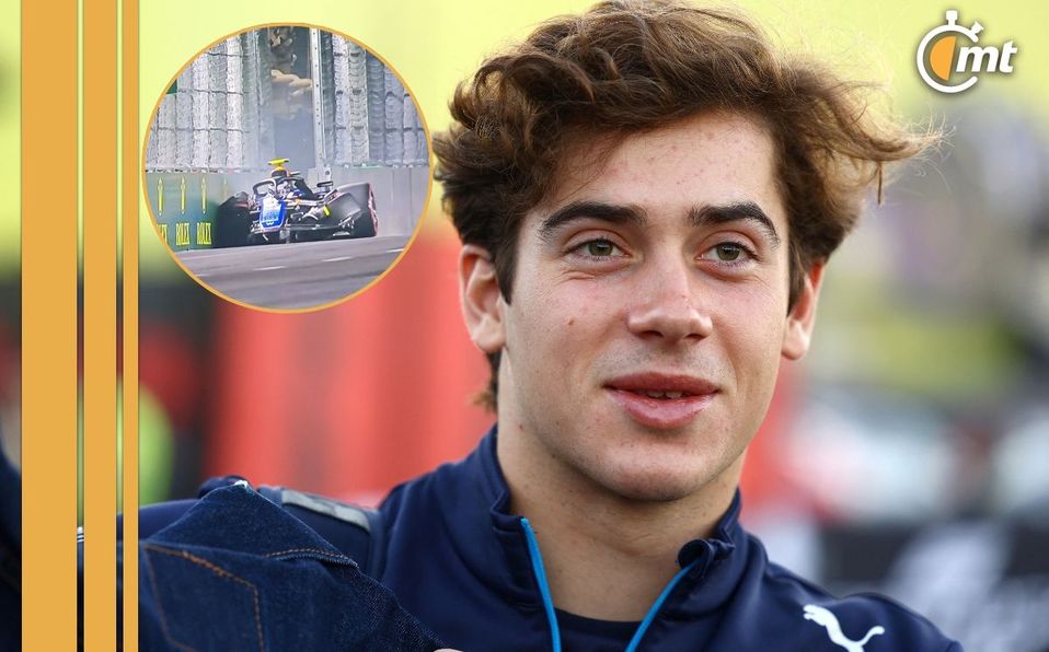 Colapinto, duda para correr el GP de Las Vegas; fue hospitalizado tras choque