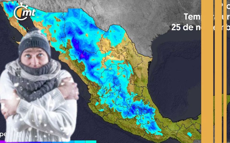 ¡Busca la cobija! Frente Frío provocará heladas y temperaturas de hasta -15°C esta semana