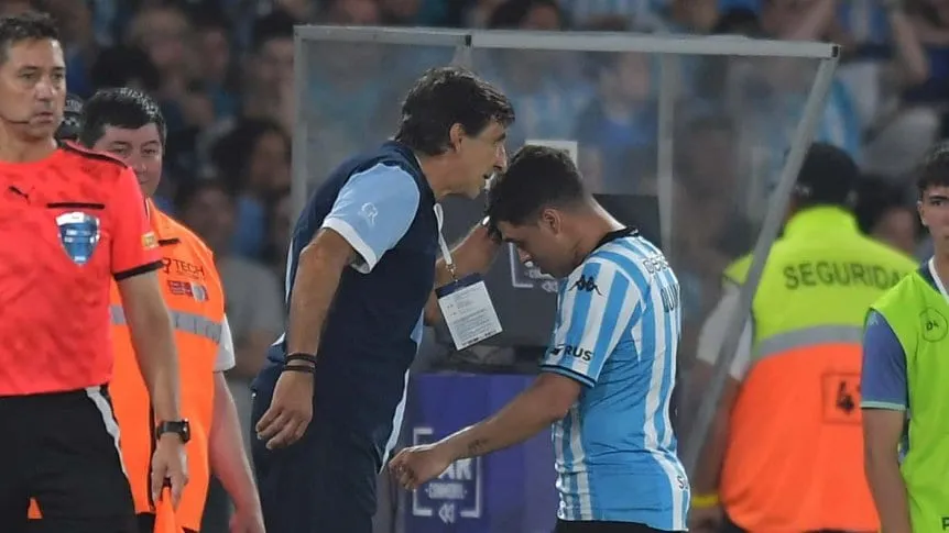 La fuerte reacción de Costas ante la chance que Juanfer Quintero pase de Racing a River