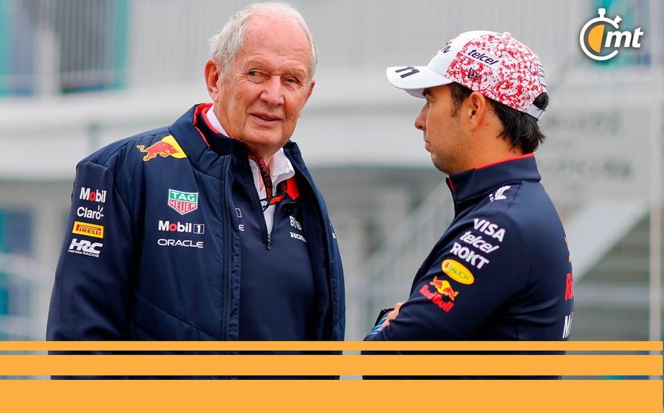 Helmut Marko cuestionó trabajo Sergio Pérez en México y aplaudió a Liam Lawson