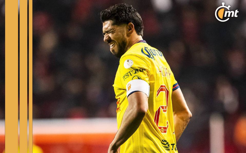 Henry Martín podría ser baja con América para juego contra Toluca en Cuartos de Final