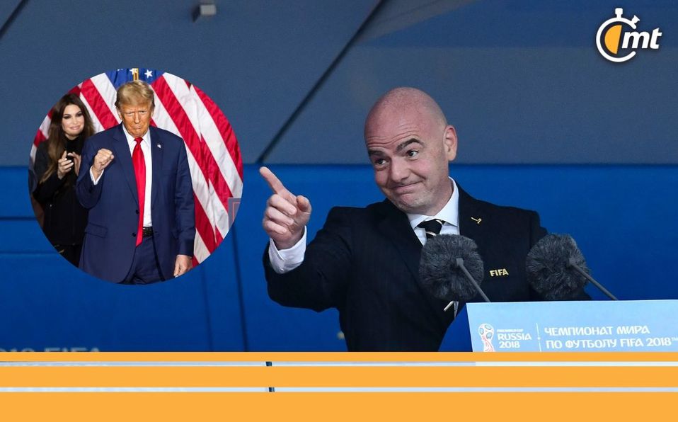 Infantino felicita a su “gran amigo” Trump por ganar las elecciones 2024