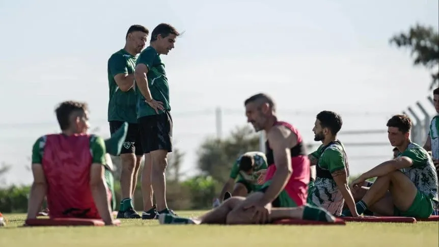 Sanguinetti ya puso primera al frente del plantel de Sarmiento