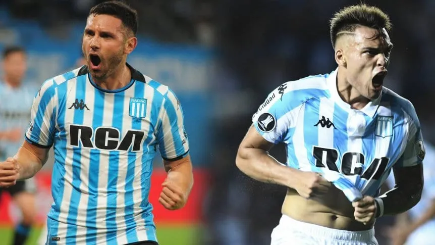 Maravilla Martínez superó la marca goleadora de Lautaro Martínez en Racing