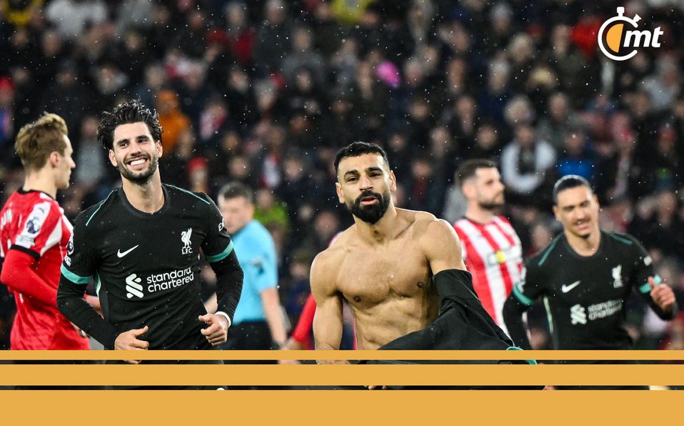 Salah le da el triunfo al Liverpool ante el Southampton y se aleja más del City