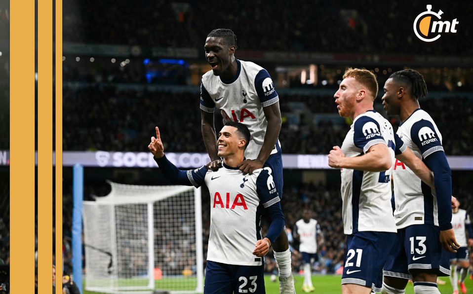 Manchester City no levanta y es exhibido en casa por el Tottenham; suma su quinta derrota al hilo | GOLES