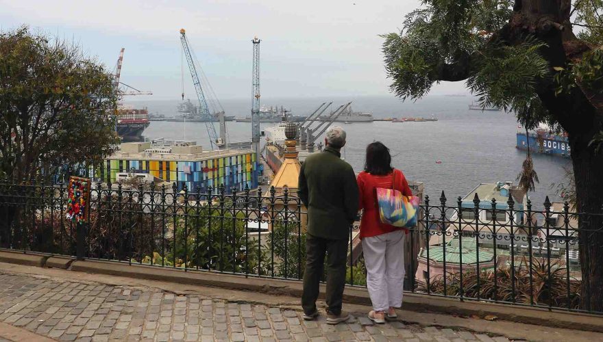 Todos los miradores para ver los fuegos artificiales en Valparaíso