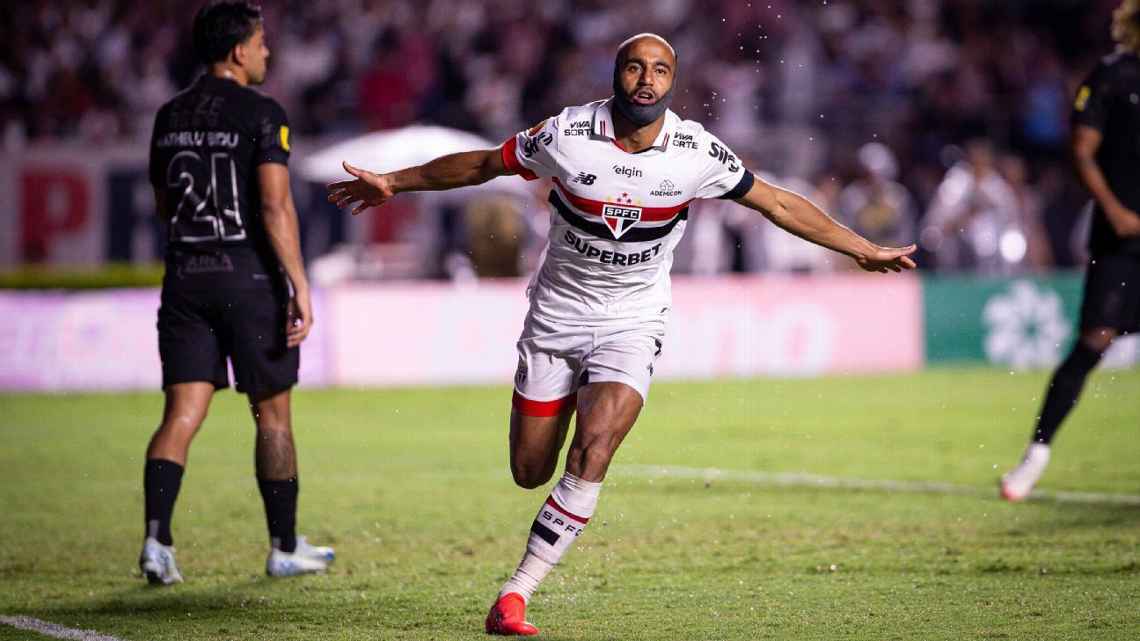 Lucas e Oscar ‘fazem chover’ com golaços, e São Paulo vence Corinthians em clássico espetacular