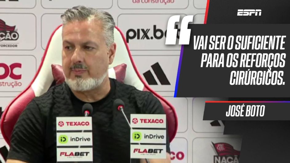 Diretor do Flamengo diz que ‘não tem pressa’ para anunciar reforços e fala em trabalho ‘árduo’: ‘Tenho saído do CT às 21h’