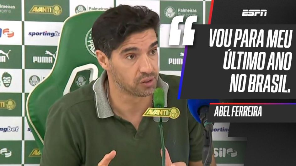 Abel de saída do Palmeiras em 2025? O que existe por trás de fala polêmica e o que técnico pensa para o futuro