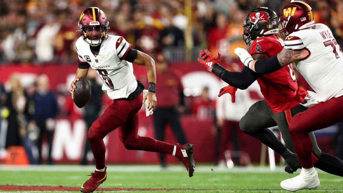 Commanders eliminam Buccaneers, derrubam tabu de 20 anos e avançam nos playoffs da NFL