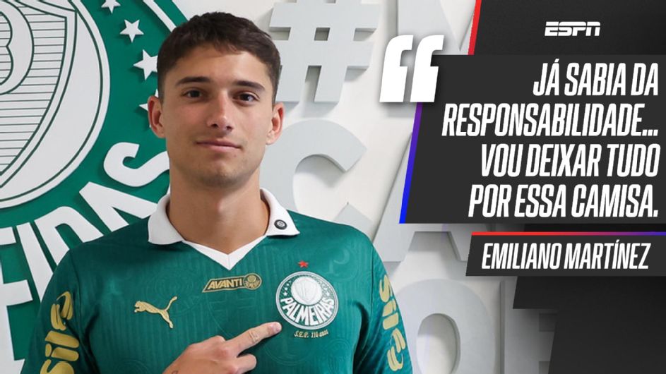 Companheiro de Emiliano Martínez na Europa detalha estilo do reforço do Palmeiras: ‘Jogador de grande nível’