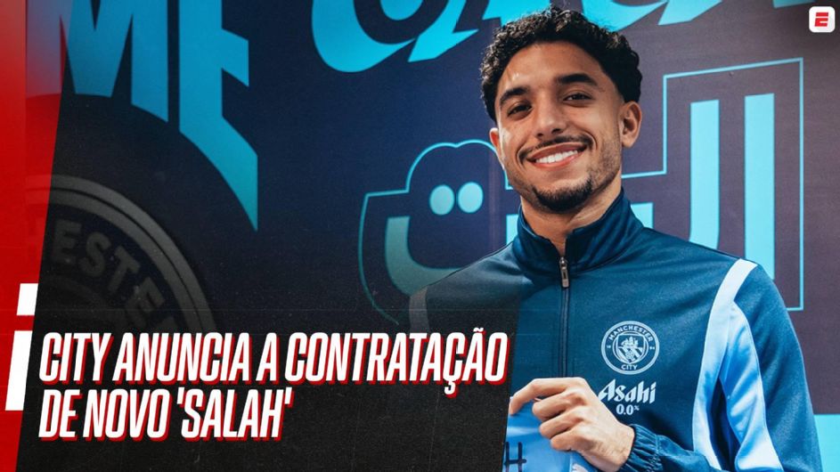 Manchester City despeja mais R$ 371 milhões e contrata parceiro de Salah na seleção como 3º reforço da janela