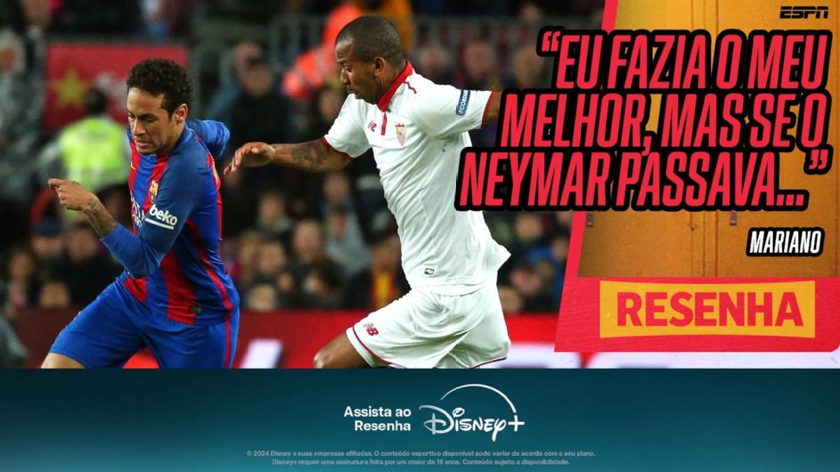 Mariano diz que sofreu com Neymar e revela até auxiliar enlouquecido com brasileiro: ‘Porrada nele’