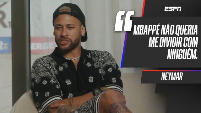 Mbappé é chato? Neymar responde e revela ciúme do francês pós-Messi: ‘Não queria me dividir’