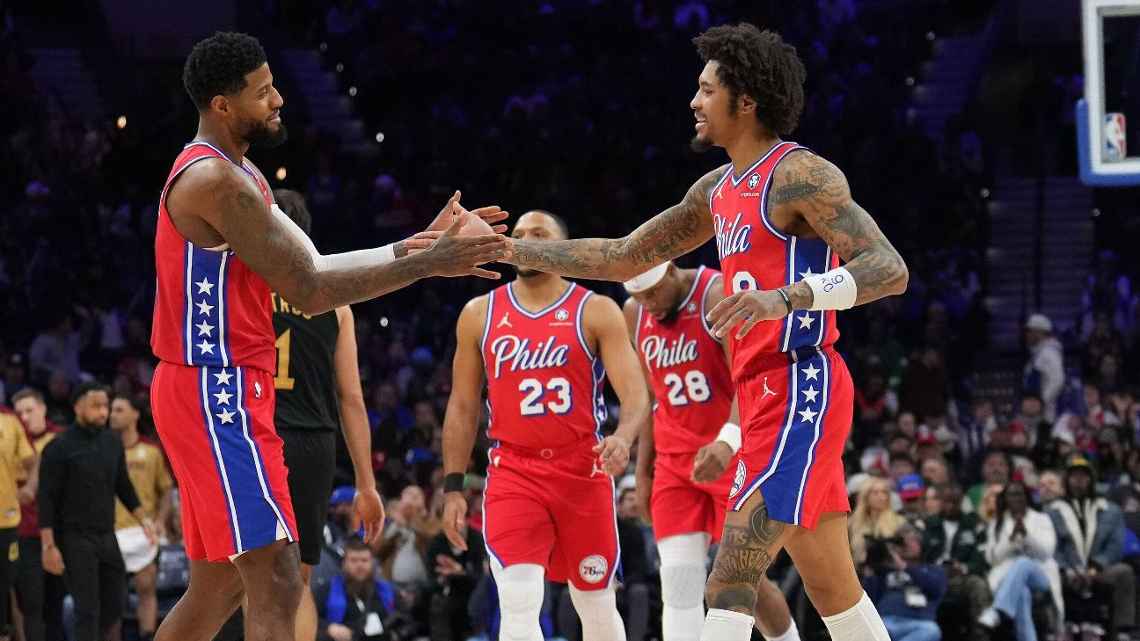 76ers vencem os Cavs na segunda partida com mais bolas de três pontos na história