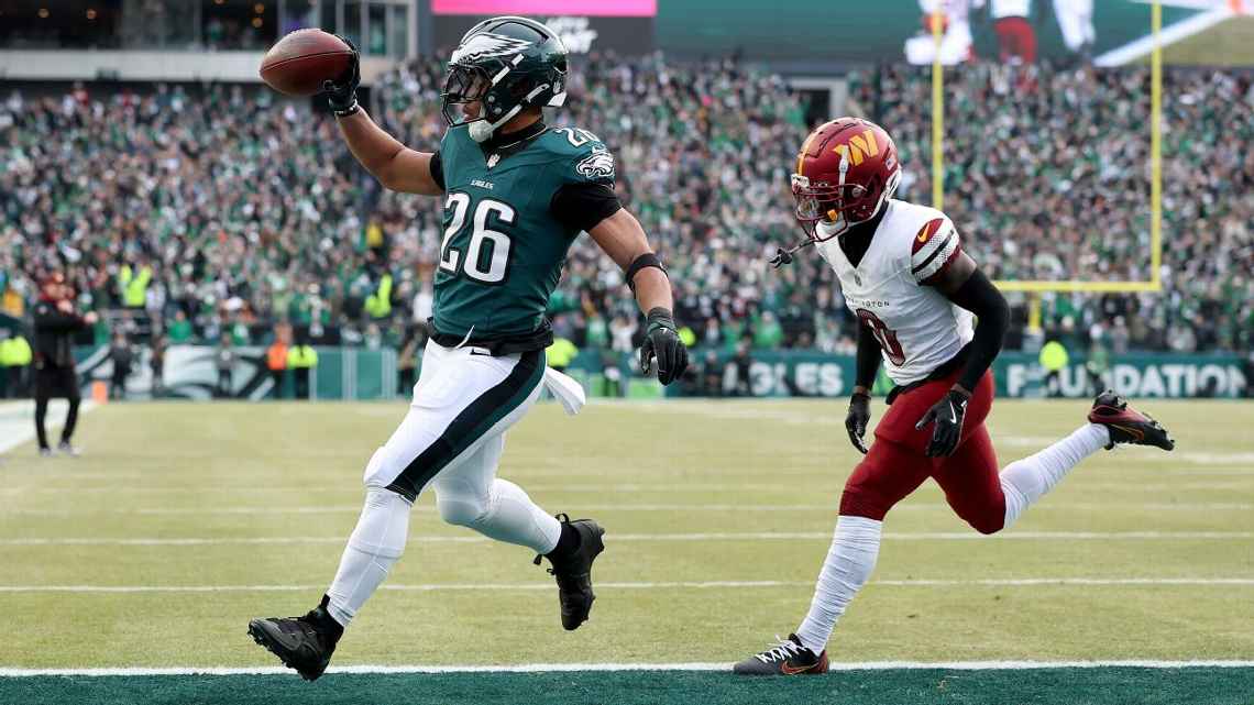 Com brilho de Hurts e Barkley, Philadelphia Eagles massacra Washington Commanders e vai ao Super Bowl LIX