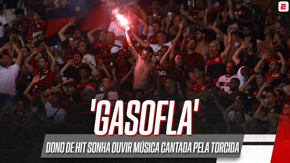 ‘GasoFla’: quem é o autor de hit sobre futuro estádio do Flamengo que caiu nas graças até dos jogadores