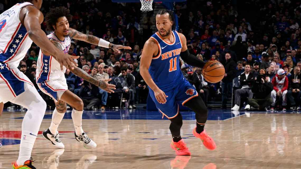 Em jogo alucinante, Knicks vencem os 76ers na prorrogação e aumentam drama dos rivais na Conferência Leste