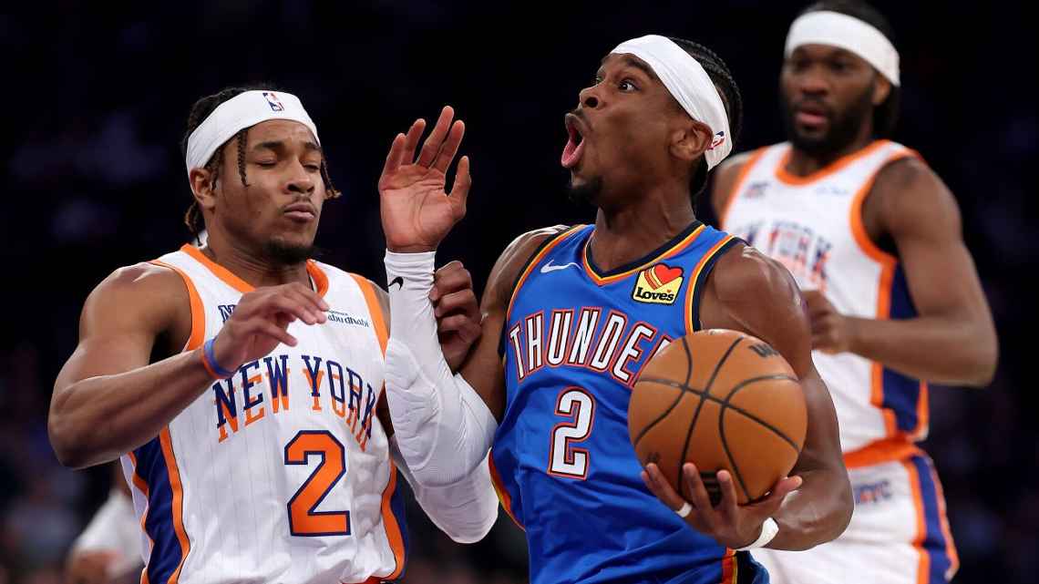 Implacável na defesa, Thunder atropela os Knicks no Madison Square Garden