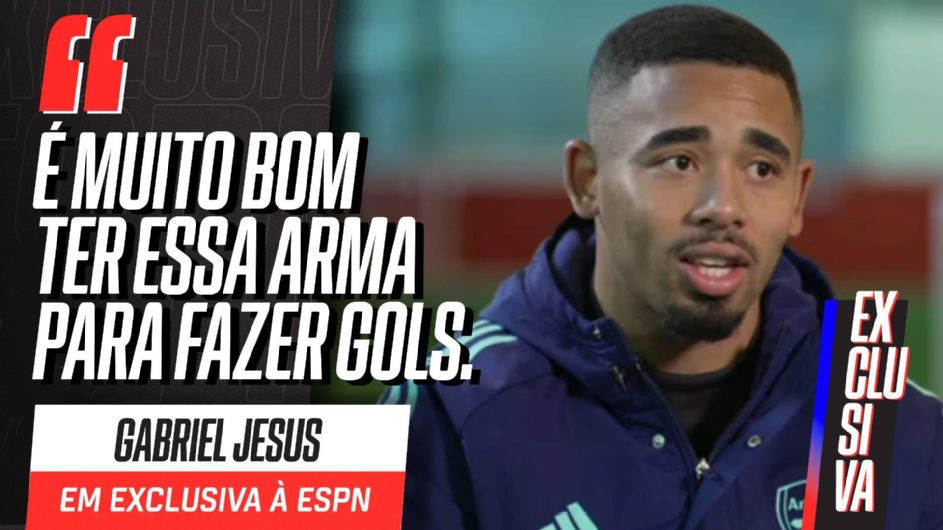 Gabriel Jesus abre o jogo sobre ‘arma’ do Arsenal que está dando o que falar: ‘Um meio de decidir jogos’