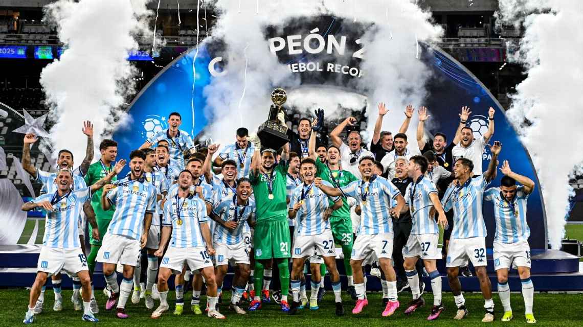 Racing volta a castigar o Botafogo, ‘cala’ o Nilton Santos com golaços e é campeão da Recopa Sul-Americana