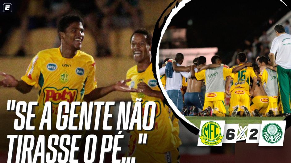 Algoz do Palmeiras no 6 x 2 para o Mirassol diz que ‘podia ter sido mais’ e revela ‘pedido de arrego’ em campo: ‘Já está bom, né?’