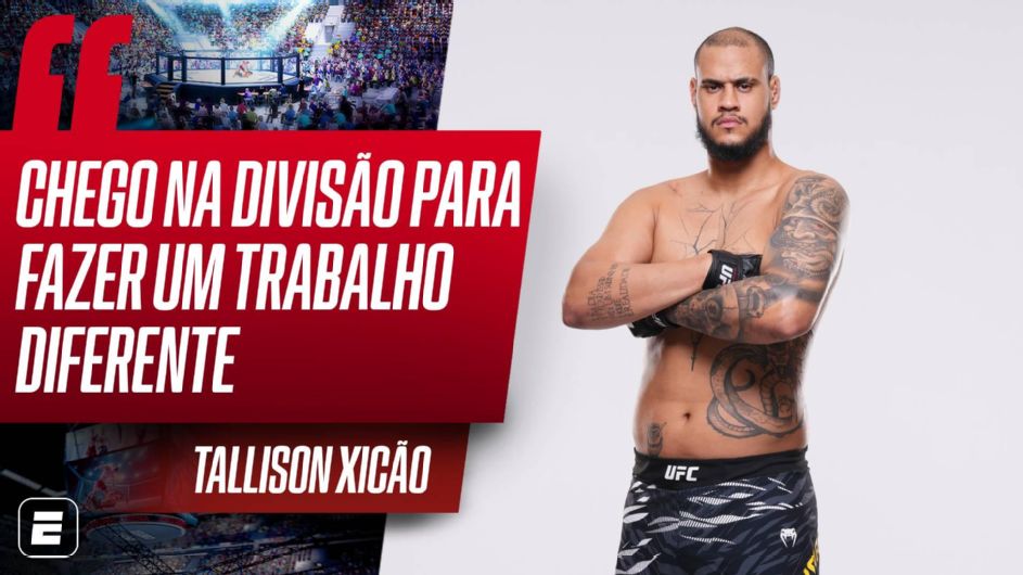 A ‘salvação’ do peso pesado? Xicão estreia no UFC querendo ‘abalar’ a categoria após críticas de Aspinall