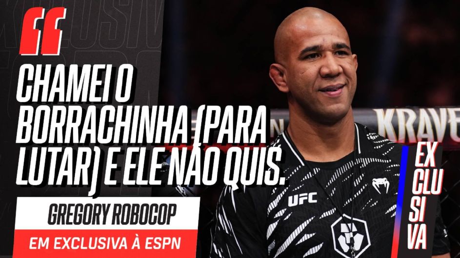 Gregory Robocop revela que Borrachinha ‘fugiu’ de luta no UFC e não descarta retomar parceria com Poatan