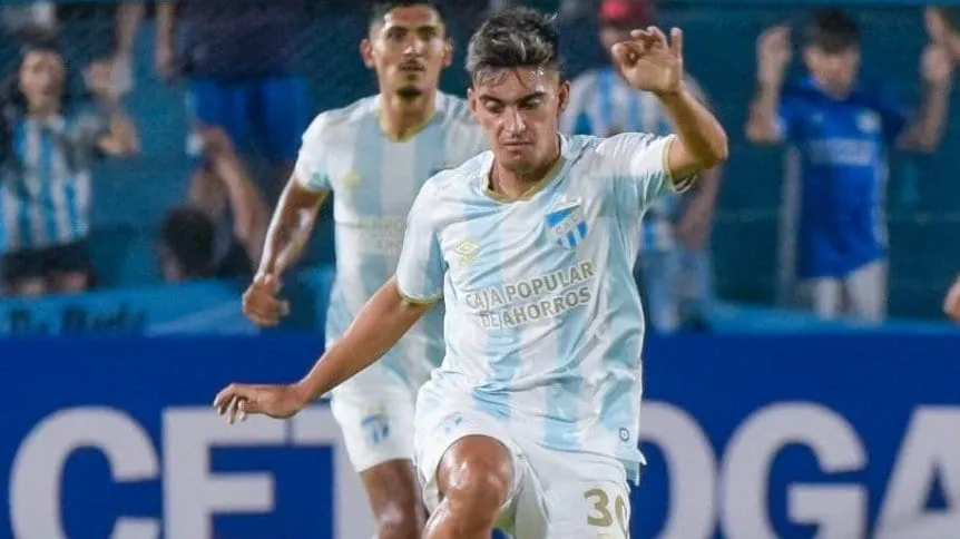 Otra mala noticia para Atlético Tucumán: Kevin López se fracturó el tabique nasal