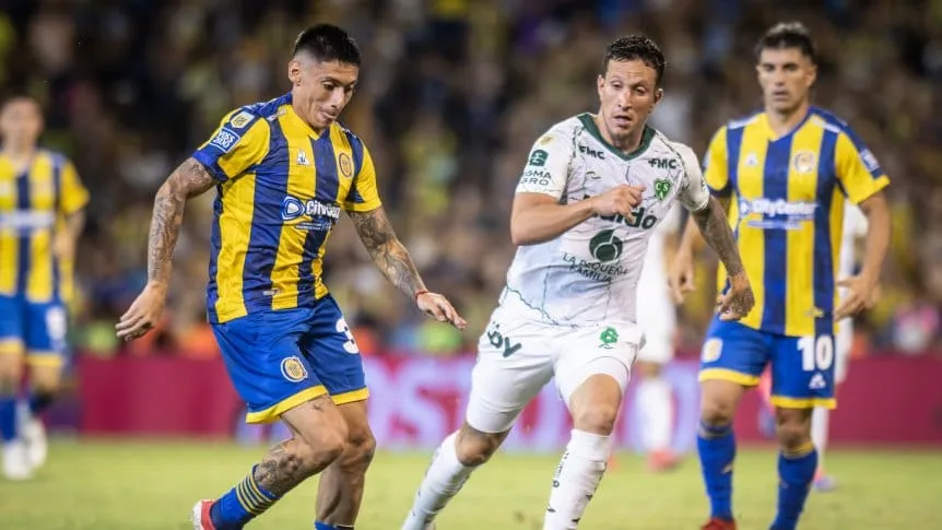 Rosario Central venció a Sarmiento y es puntero del Torneo Apertura