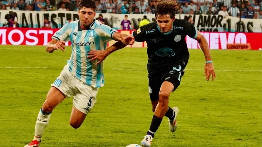 Juan Nardoni, la buena noticia para Racing pensando en Boca