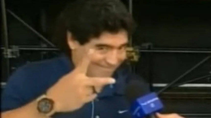 “Cortala, Pipo”: el origen de la frase de Maradona que se volvió meme