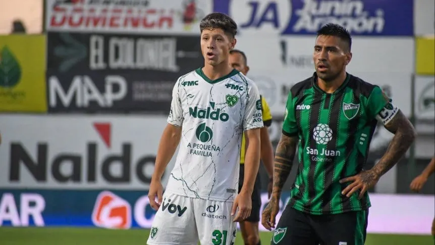 Sarmiento y San Martín (SJ) siguen sin ganar en el Torneo Apertura