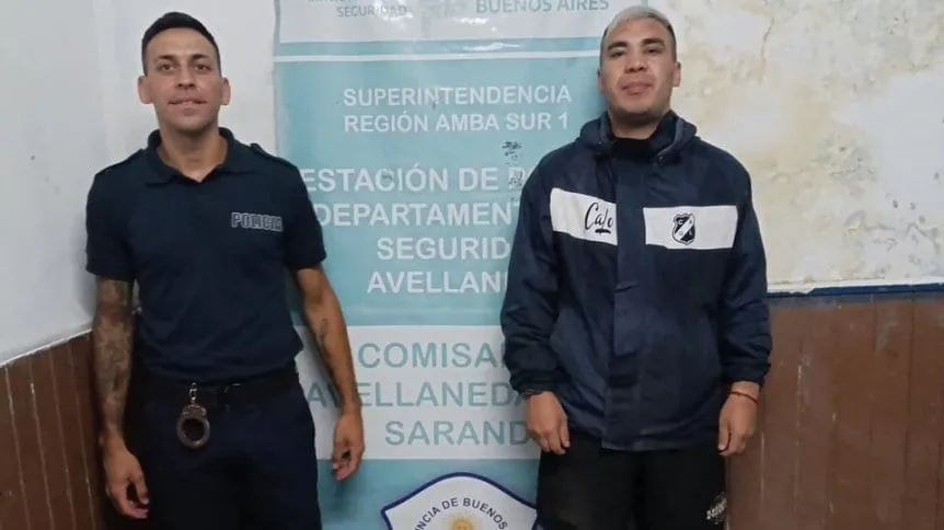 Captura de película: cayó el temible jefe de la barra de Platense por ir a ver a Lamadrid