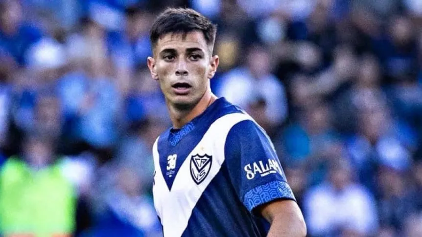 Se cayó el pase de Valentín Gómez a Udinese y vuelve a Vélez