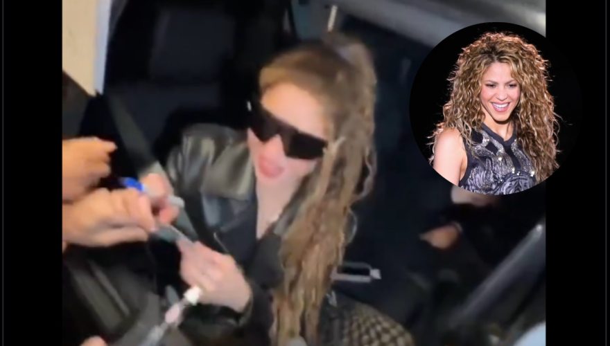 VIDEO – “Feliz de estar en Chile”: revisa la llegada de Shakira al país