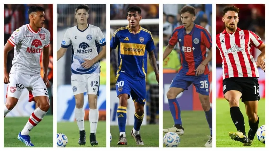 Los 5 jóvenes centrales que se destacan en el Torneo Apertura y perfilan como promesas