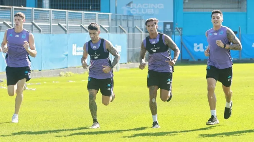 Racing ya puso la mente en Huracán: cómo están los lesionados