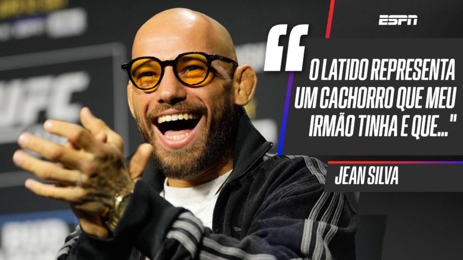 Por que Jean Silva, lutador brasileiro do UFC, late no octógono após vitórias?